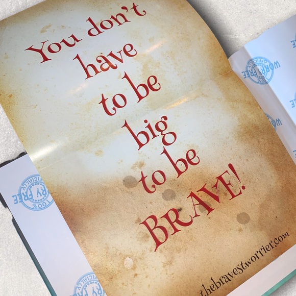 ⭐️ “The Bravest Worrier” Book + Poster ⭐️ - Picture 9 of 12